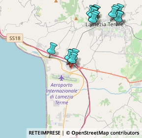 Mappa Via Giorgio Pinna, 88046 Lamezia Terme CZ, Italia (5.02471)