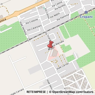 Mappa Via Tirana, 107, 88051 Cropani, Catanzaro (Calabria)