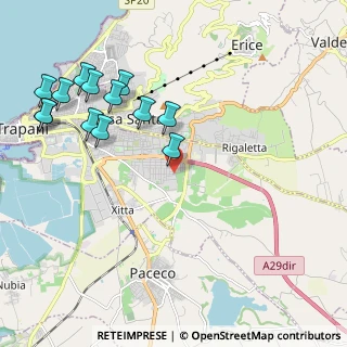 Mappa Via Fedra, 91100 Trapani TP, Italia (2.66)