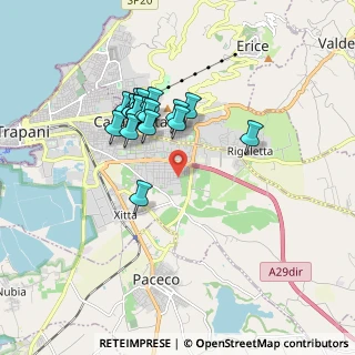 Mappa Via Fedra, 91100 Trapani TP, Italia (1.6795)