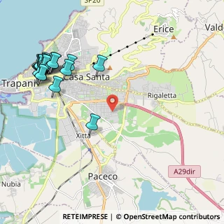 Mappa Via Calliope, 91100 Trapani TP, Italia (3.088)