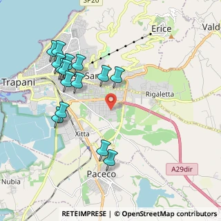 Mappa Via Calliope, 91100 Trapani TP, Italia (2.334)