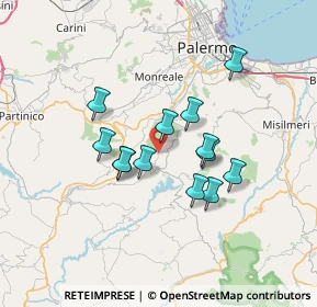 Mappa SP5, 90037 Piana degli Albanesi PA, Italia (6.11)
