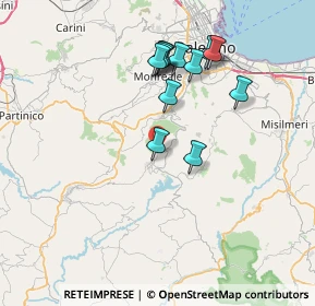 Mappa SP5, 90037 Piana degli Albanesi PA, Italia (7.605)