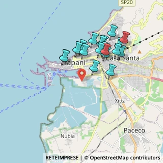Mappa Via isola Zavorra snc, 91100 Trapani TP, Italia (1.8855)