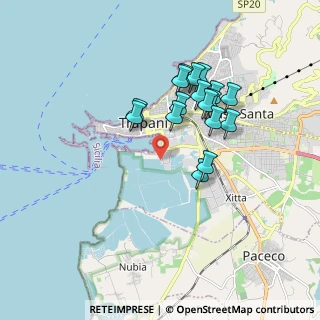 Mappa Via isola Zavorra snc, 91100 Trapani TP, Italia (1.71824)