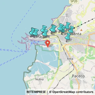Mappa Via isola Zavorra snc, 91100 Trapani TP, Italia (1.79917)