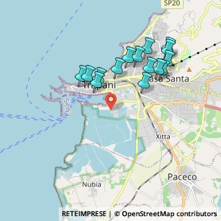 Mappa Via isola Zavorra snc, 91100 Trapani TP, Italia (2.078)