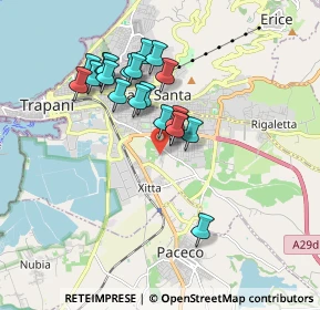 Mappa Via Ennio, 91100 Trapani TP, Italia (1.7265)