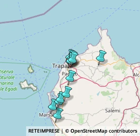 Mappa Via Andromaca, 91100 Trapani TP, Italia (11.6775)