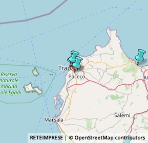 Mappa Via Francesco Culcasi 4 C, 91100 Trapani TP, Italia (40.76385)