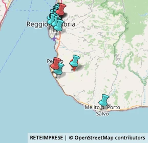 Mappa Via Madre Teresa di Calcutta, 89065 Motta San Giovanni RC, Italia (10.74)