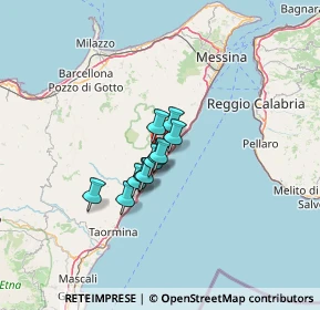 Mappa 98026 Nizza di Sicilia ME, Italia (8.03)