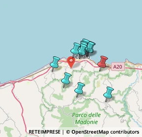 Mappa SP 136, 90015 Cefalù PA, Italia (5.24)