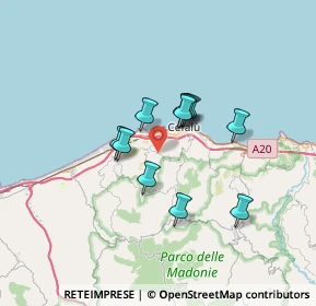 Mappa SP 136, 90015 Cefalù PA, Italia (5.49364)