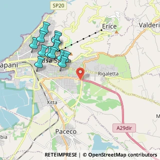 Mappa Via Ludwig Van Beethoven, 91100 Trapani TP, Italia (2.37615)