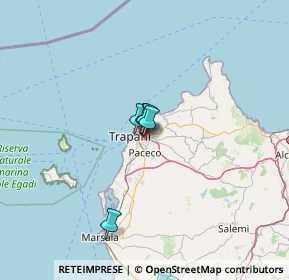 Mappa Via delle Amazzoni, 91100 Trapani TP, Italia (29.53167)