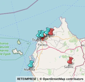 Mappa Via delle Amazzoni, 91100 Trapani TP, Italia (23.155)