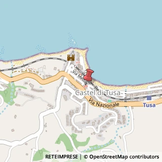 Mappa Via della stazione-castel di tusa 6, 98079 Tusa, Messina (Sicilia)
