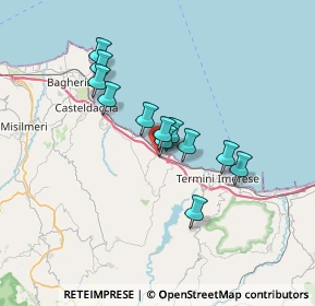 Mappa Contrada Sant'Onofrio, 90019 Trabia PA, Italia (5.94)