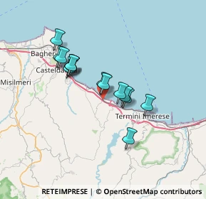 Mappa Contrada Sant'Onofrio, 90019 Trabia PA, Italia (6.19786)