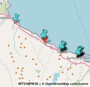 Mappa Contrada Sant'Onofrio, 90019 Trabia PA, Italia (5.2695)