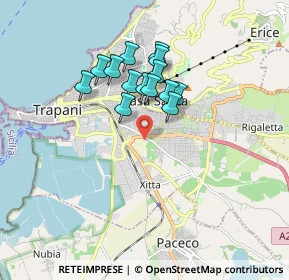 Mappa Via Salemi, 91100 Trapani TP, Italia (1.51357)