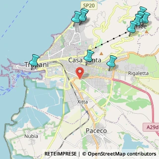 Mappa Via Salemi, 91100 Trapani TP, Italia (3.51364)
