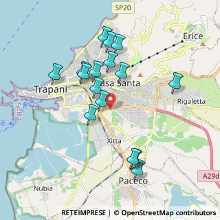 Mappa Via Salemi, 91100 Trapani TP, Italia (2.0175)