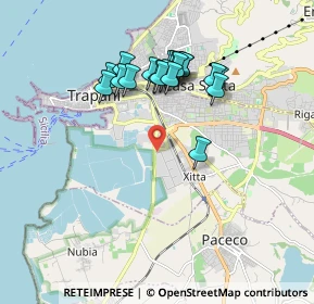 Mappa Via Settantasette, 91100 Trapani TP, Italia (1.8275)