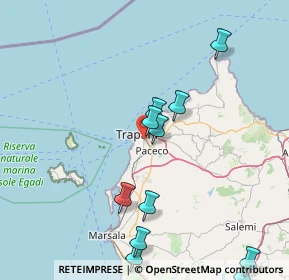 Mappa Via Settantasette, 91100 Trapani TP, Italia (20.34636)