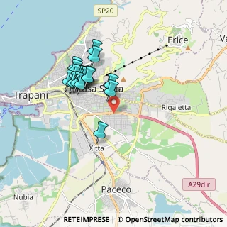 Mappa Via delle Oreadi, 91100 Trapani TP, Italia (1.7405)
