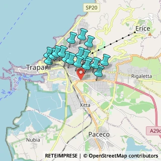 Mappa Raccordo Autostradale, 91100 Trapani TP, Italia (1.39944)