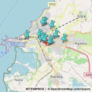 Mappa Raccordo Autostradale, 91100 Trapani TP, Italia (1.23)