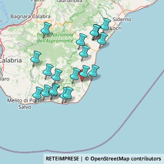 Mappa Via Provinciale, 89030 Bruzzano Zeffirio RC, Italia (16.0955)