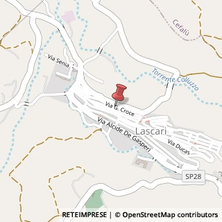 Mappa Via Gugliuzza Croce, 62, 90010 Lascari, Palermo (Sicilia)
