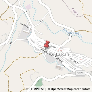 Mappa Viale Alcide De Gasperi, 66, 90010 Lascari, Palermo (Sicilia)