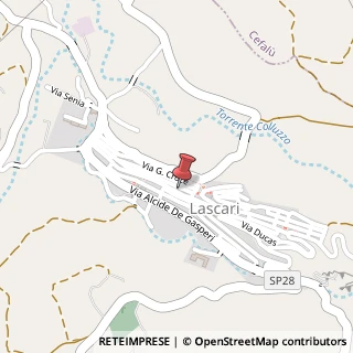 Mappa Via Giuseppe Mazzini, 23, 90010 Lascari, Palermo (Sicilia)