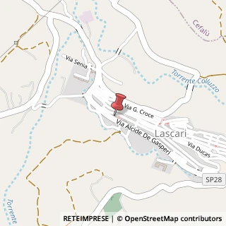 Mappa Viale Alcide De Gasperi, 71, 90010 Lascari, Palermo (Sicilia)