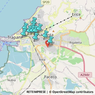 Mappa Via delle Grazie, 91100 Trapani TP, Italia (1.92818)