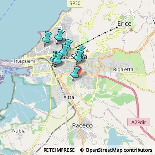 Mappa Via delle Grazie, 91100 Trapani TP, Italia (1.5325)