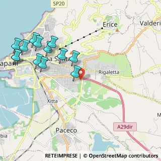 Mappa Via J. Sebastian Bach, 91100 Trapani TP, Italia (2.77231)