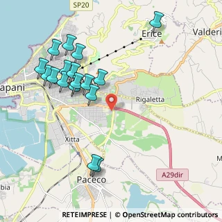Mappa Via J. Sebastian Bach, 91100 Trapani TP, Italia (2.47059)