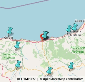 Mappa SS 113 km 153+750, 98077 Santo Stefano di Camastra ME, Italia (17.92364)