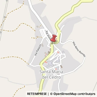 Mappa Via Nazionale, 5, 87020 Santa Maria del Cedro, Cosenza (Calabria)