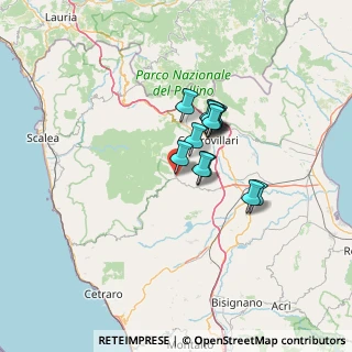 Mappa Via de Rada, 87010 Lungro CS, Italia (9.64846)