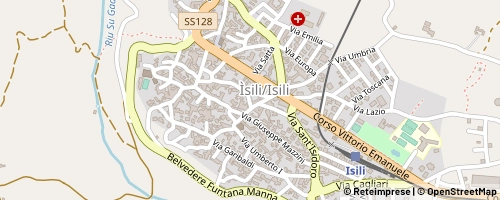 Mappa Isili