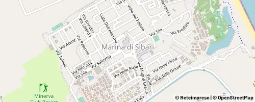 Mappa Cassano all'Ionio