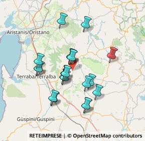 Mappa SP46, 09090 Simala OR, Italia (13.3965)