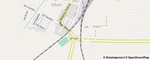 Mappa Cassano all'Ionio